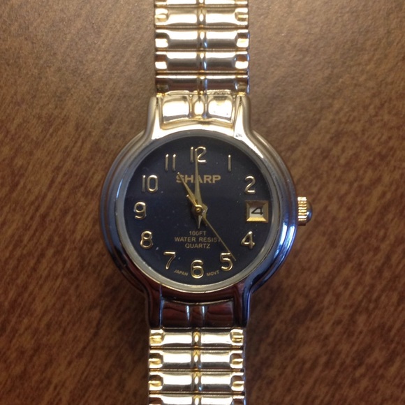 Sharp | Accessories | Sharp Silver Gold Twotoned Watch | Poshmark